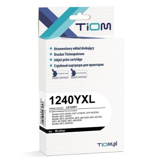 Tusz alternatywny Tiom Brother Lc1240xl Yn (Ti-B1240YXL)