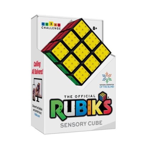 Układanka Spin Master Kostka Rubik 3x3 sensoryczna (6065556) Układanka Spin Master Kostka Rubik 3x3 sensoryczna (6065556)