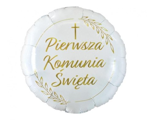 Balon foliowy Godan Komunia Święta (kłosy) 18cal (FG-OKSK) Balon foliowy Godan Komunia Święta (kłosy) 18cal (FG-OKSK)