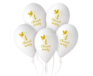 Balon gumowy Godan Chrzest Św. (świeca) (GS120/CHS)