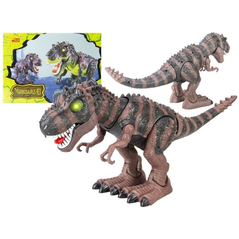 Figurka Lean Dinozaur Na Baterie Tyranozaur Rex Chodzący Brązowy (361) Figurka Lean Dinozaur Na Baterie Tyranozaur Rex Chodzący Brązowy (361)