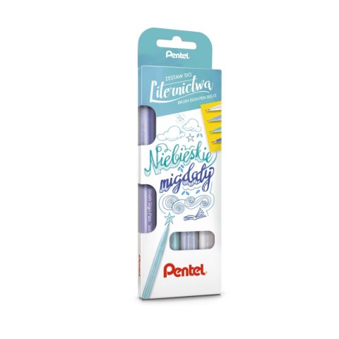 Flamaster Pentel 4 kol. (SES15C-ST4NSSVPL) Flamaster Pentel 4 kol. (SES15C-ST4NSSVPL)