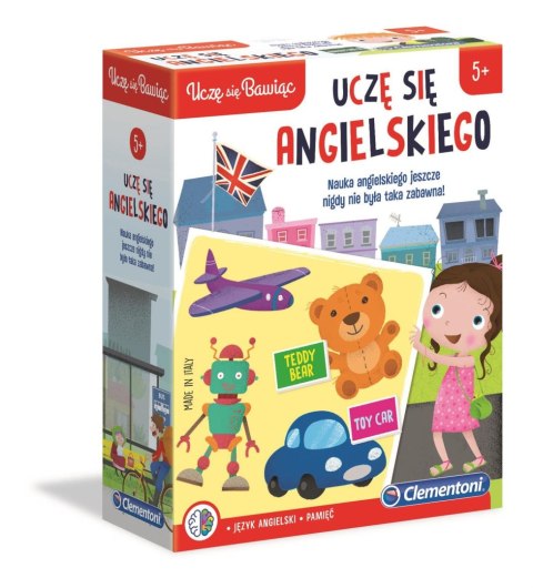 Gra edukacyjna Clementoni Uczę się angielskiego (CLM50078) Gra edukacyjna Clementoni Uczę się angielskiego (CLM50078)