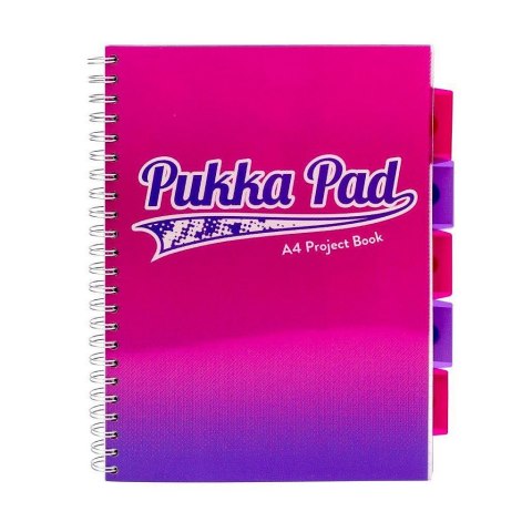 Kołozeszyt (kołobrulion) Pukka FLEX PAD A4 200k. 80g krata (8408-FUS) Kołozeszyt (kołobrulion) Pukka FLEX PAD A4 200k. 80g krata (8408-FUS)