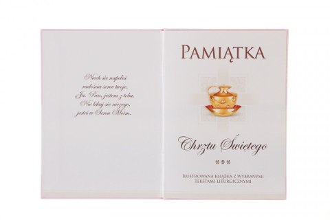 Książeczka pamiątkowa z chrztu Merigraf Chrzest (9788365430083) Książeczka pamiątkowa z chrztu Merigraf Chrzest (9788365430083)