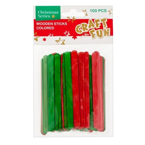 Ozdoba świąteczna Craft Fun patyczki 100szt PBH 36/72 (438504) Ozdoba świąteczna Craft Fun patyczki 100szt PBH 36/72 (438504)