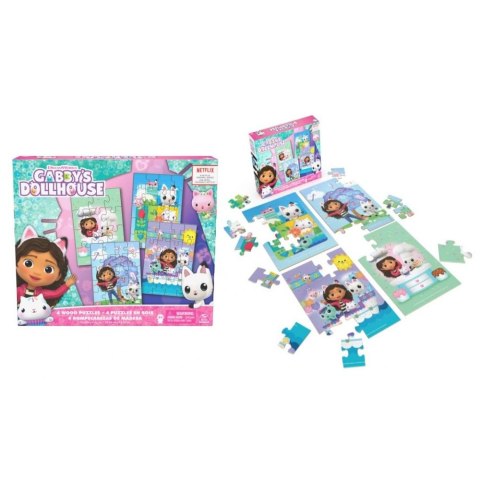 Puzzle Spin Master Koci Domek Gabi 4 pack (6067990) Puzzle Spin Master Koci Domek Gabi 4 pack (6067990)