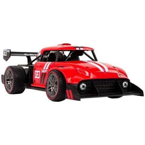 Samochód Lean Zdalnie Sterowane Sportowe R/C 1:16 Czerwone Para Wodna (15210)