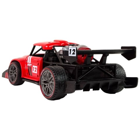 Samochód Lean Zdalnie Sterowane Sportowe R/C 1:16 Czerwone Para Wodna (15210)