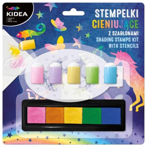 Zestaw kreatywny Derform Kidea STEMPELKI CIENIUJĄCE Z SZABLONAMI (SCSKA) Zestaw kreatywny Derform Kidea STEMPELKI CIENIUJĄCE Z SZABLONAMI (SCSKA)