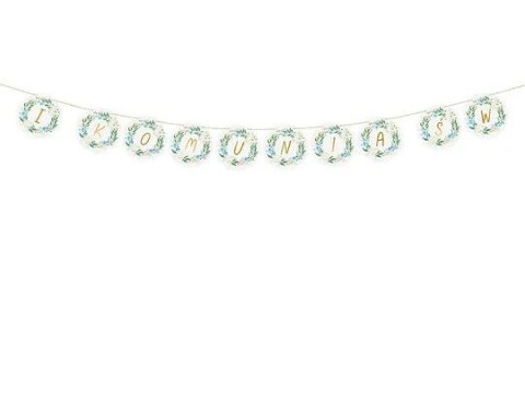 Baner Partydeco I Komunia Św. 2m (GRL103) Baner Partydeco I Komunia Św. 2m (GRL103)