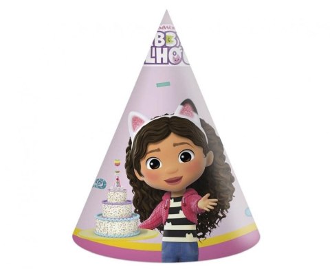 Czapka party Godan Koci domek Gabby mix papier (95762) Czapka party Godan Koci domek Gabby mix papier (95762)