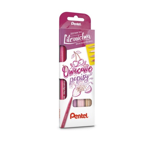 Flamaster Pentel 4 kol. (SES15C-ST4BEPPPL) Flamaster Pentel 4 kol. (SES15C-ST4BEPPPL)