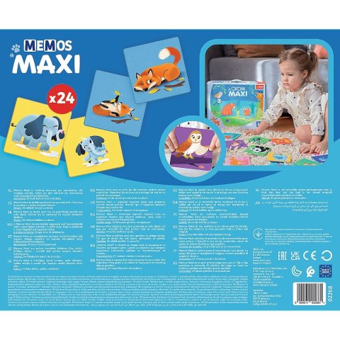 Gra pamięciowa Trefl Memos Maxi Zwierzęta i ich dzieci (02268) Gra pamięciowa Trefl Memos Maxi Zwierzęta i ich dzieci (02268)