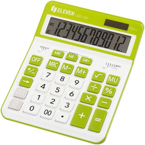 Kalkulator na biurko Eleven (CDC120WH-GNE) Kalkulator na biurko Eleven (CDC120WH-GNE)