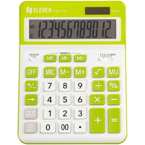 Kalkulator na biurko Eleven (CDC120WH-GNE) Kalkulator na biurko Eleven (CDC120WH-GNE)