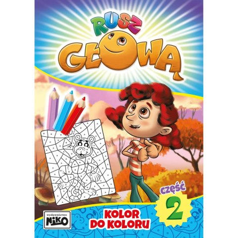 Książeczka edukacyjna Niko Rusz głową. Kropka do kropki. Część 2 Książeczka edukacyjna Niko Rusz głową. Kropka do kropki. Część 2