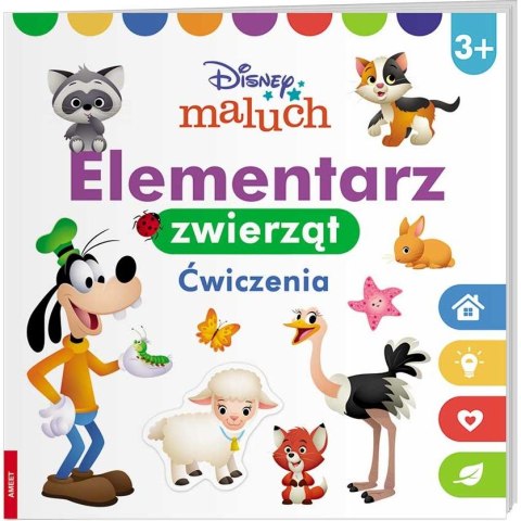 Książka dla dzieci Ameet Disney Maluch. Elementarz zwierząt. Ćwiczenia (HOP 9202) Książka dla dzieci Ameet Disney Maluch. Elementarz zwierząt. Ćwiczenia (HOP 9202)