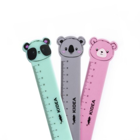 Linijka plastikowa Defa Kidea 15cm (LF15CMKAD) Linijka plastikowa Defa Kidea 15cm (LF15CMKAD)