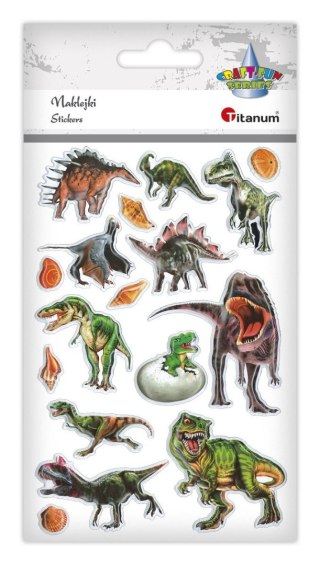Naklejka (nalepka) Titanum Craft-Fun Series dinozaury (HFF-3)
