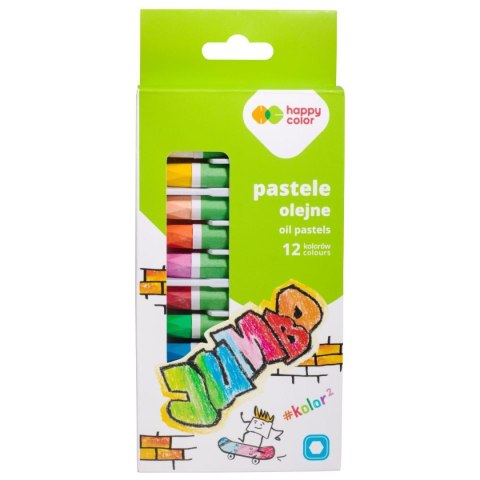 Pastele olejne Happy Color Jumbo (HA 2336 11KK-K12) Pastele olejne Happy Color Jumbo (HA 2336 11KK-K12)