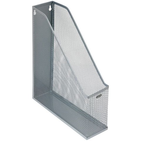 Pojemnik na dokumenty pionowy Grand A4 srebrny metal (GR-053) Pojemnik na dokumenty pionowy Grand A4 srebrny metal (GR-053)