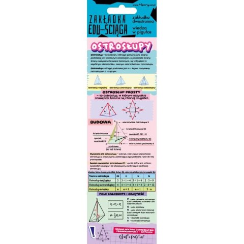 Zakładka do książki Henry Ściąga ostrosłupy (5905701482733) Zakładka do książki Henry Ściąga ostrosłupy (5905701482733)