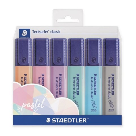 Zakreślacz Staedtler, mix 1,5mm (S 364 CWP6PA) Zakreślacz Staedtler, mix 1,5mm (S 364 CWP6PA)