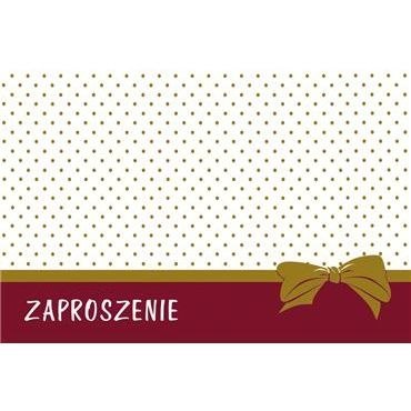 Zaproszenie ogólne Pol-Mak 16 x 9,5 cm mix wzorów Zaproszenie ogólne Pol-Mak 16 x 9,5 cm mix wzorów