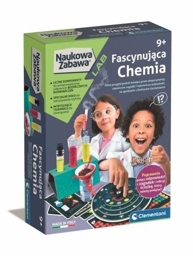 Zestaw kreatywny dla dzieci Clementoni Naukowa Zabawa fascynująca chemia (50699) Zestaw kreatywny dla dzieci Clementoni Naukowa Zabawa fascynująca chemia (50699)