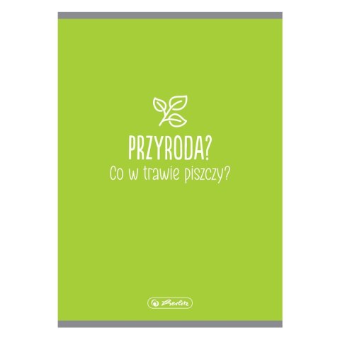 Zeszyt Herlitz Przyroda A5 60k. krata (9583386) Zeszyt Herlitz Przyroda A5 60k. krata (9583386)