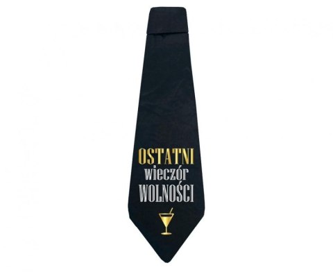 Akcesoria do kostiumów Godan Krawat Ostatni Wieczór Wolności - B&G Party, 10x32 cm (YH-KOWW) Akcesoria do kostiumów Godan Krawat Ostatni Wieczór Wolności - B&G Party, 10x32 cm (YH-KOWW)