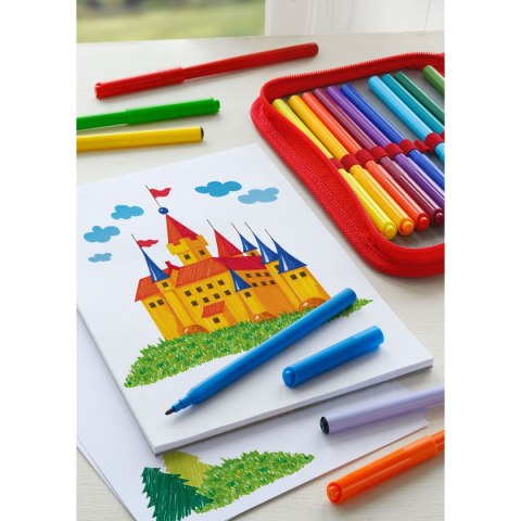 Flamaster Faber Castell zamek 50 kol. (554204) Flamaster Faber Castell zamek 50 kol. (554204)