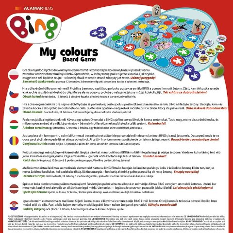 Gra planszowa Trefl Bing My colours (02256) Gra planszowa Trefl Bing My colours (02256)