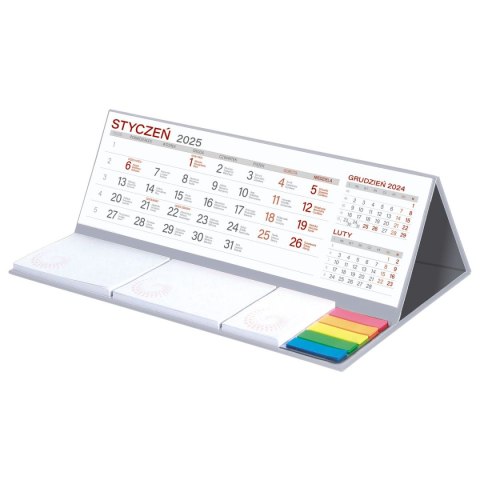 Kalendarz ścienny 5907751187439 Wydawnictwo Wokół Nas z notesem biurkowy (KB062B) Kalendarz ścienny 5907751187439 Wydawnictwo Wokół Nas z notesem biurkowy (KB062B)