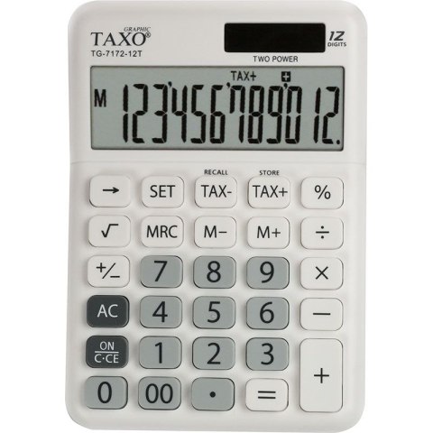 Kalkulator na biurko Taxo Graphic (TG-7172-12T) Kalkulator na biurko Taxo Graphic (TG-7172-12T)