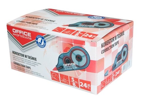 Korektor w taśmie (myszka) Office Products 5x8 [mm*m] (17101821-99)