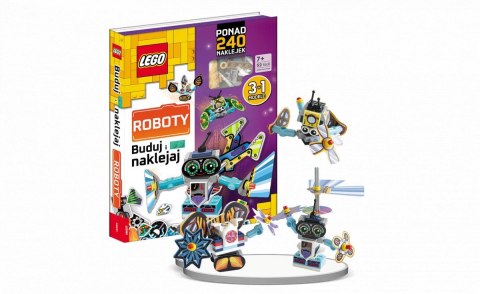 Książka dla dzieci Ameet Lego® Books Buduj i naklejaj: Roboty (BLW-6602) Książka dla dzieci Ameet Lego® Books Buduj i naklejaj: Roboty (BLW-6602)