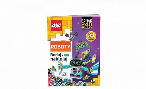 Książka dla dzieci Ameet Lego® Books Buduj i naklejaj: Roboty (BLW-6602) Książka dla dzieci Ameet Lego® Books Buduj i naklejaj: Roboty (BLW-6602)