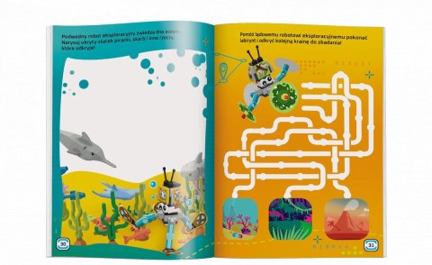 Książka dla dzieci Ameet Lego® Books Buduj i naklejaj: Roboty (BLW-6602) Książka dla dzieci Ameet Lego® Books Buduj i naklejaj: Roboty (BLW-6602)