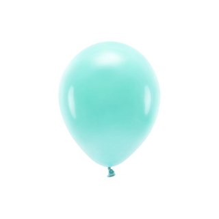 Balon gumowy Partydeco Pastel Eco Balloons ciemnomiętowy 260mm (ECO26P-103C)
