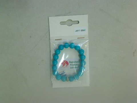 Bransoletka Mol bransoletka jadeit górski morski 10mm Bransoletka Mol bransoletka jadeit górski morski 10mm