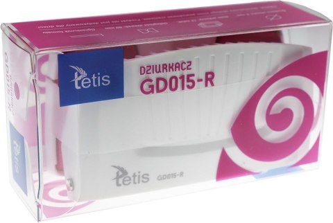 Dziurkacz Tetis różowy różne 12k (GD015-R) Dziurkacz Tetis różowy różne 12k (GD015-R)