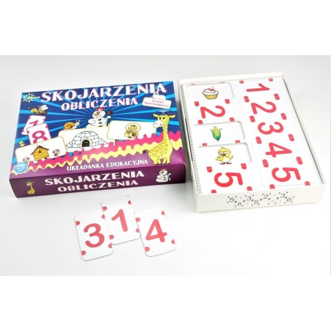 Gra edukacyjna Abino Skojarzenia i obliczenia OBLICZENIA SKOJARZENIA Gra edukacyjna Abino Skojarzenia i obliczenia OBLICZENIA SKOJARZENIA
