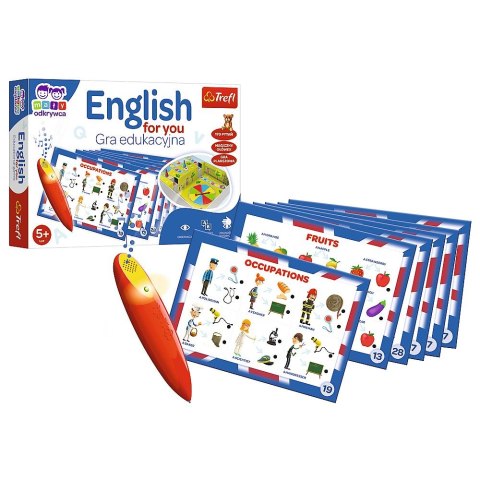 Gra edukacyjna Trefl English for you Magiczny ołówek English for you Magiczny ołówek (02113) Gra edukacyjna Trefl English for you Magiczny ołówek English for you Magiczny ołówek (02113)
