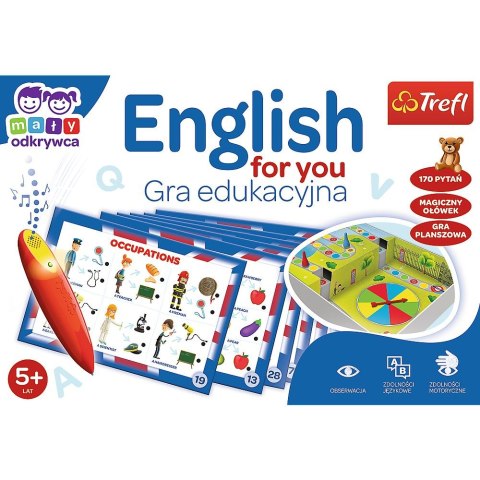 Gra edukacyjna Trefl English for you Magiczny ołówek English for you Magiczny ołówek (02113) Gra edukacyjna Trefl English for you Magiczny ołówek English for you Magiczny ołówek (02113)