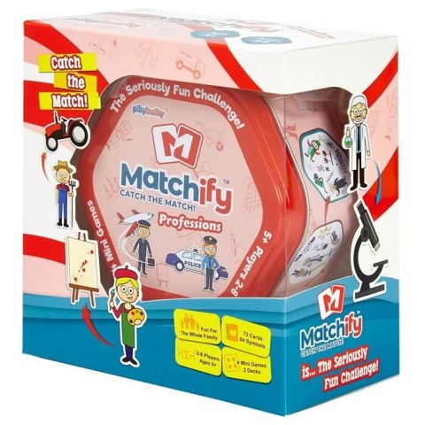Gra logiczna Orbico Sp. Z O.o. Matchify Professions (9000E) Gra logiczna Orbico Sp. Z O.o. Matchify Professions (9000E)