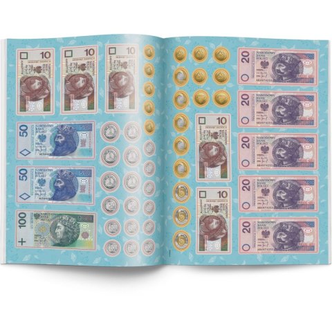 Książka dla dzieci Ameet Disney Uczy. Kraina lodu. Monety i banknoty Książka dla dzieci Ameet Disney Uczy. Kraina lodu. Monety i banknoty