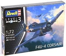 Model do sklejania Revell Vought F4 U Corsair - amerykański samolot myśliwski (03955) Model do sklejania Revell Vought F4 U Corsair - amerykański samolot myśliwski (03955)
