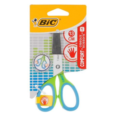 Nożyczki Bic COMFORT LEWORĘCZNE 13cm (9262791) Nożyczki Bic COMFORT LEWORĘCZNE 13cm (9262791)